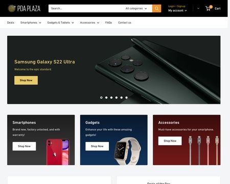 website thubmnail of PDA Plaza
