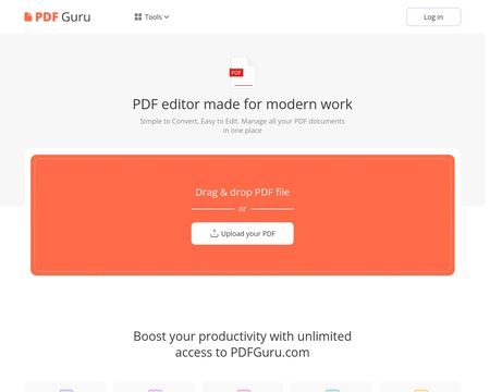 website thubmnail of Pdfguru