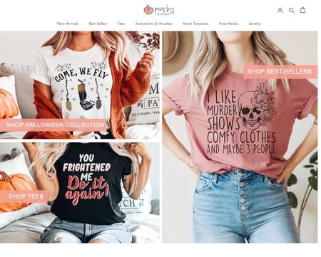 website thubmnail of Peachysunday