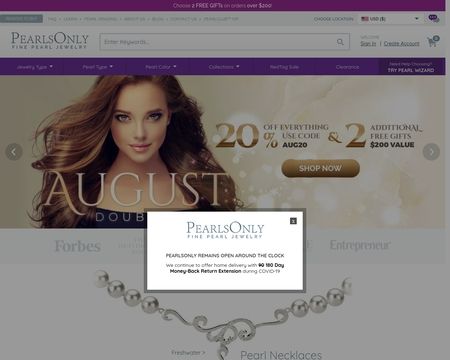 website thubmnail of Pearls Only