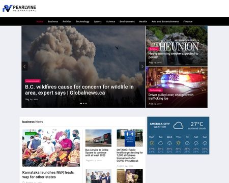 website thubmnail of Pearlvine.co