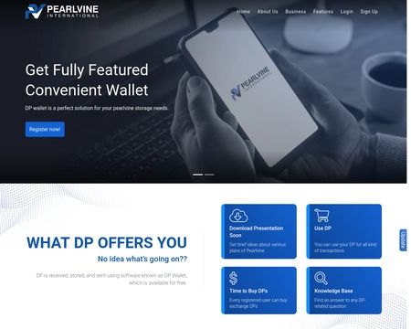website thubmnail of Pearlvine