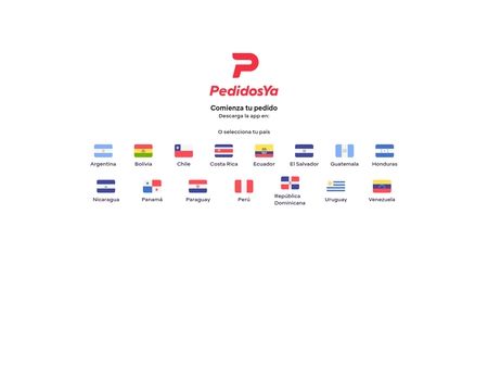 website thubmnail of Pedidosya