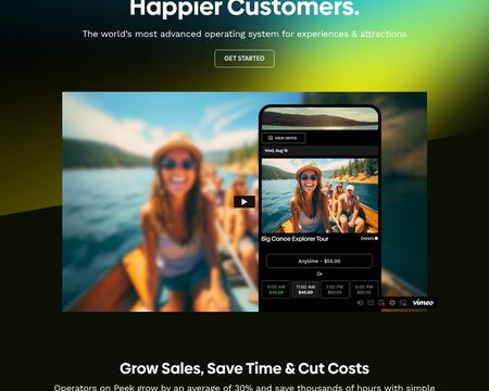 website thubmnail of Peekpro