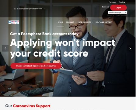 website thubmnail of Peerspherebank
