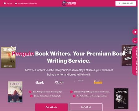 website thubmnail of Penguin Book Writers