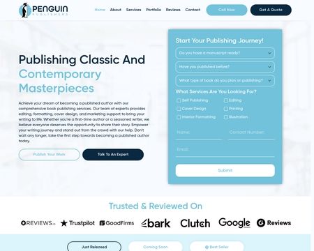 website thubmnail of Penguinpublishers