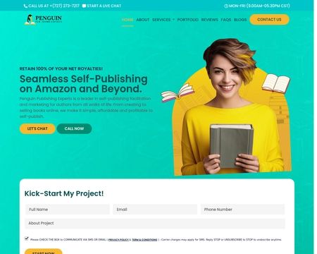website thubmnail of Penguin Publishing Experts