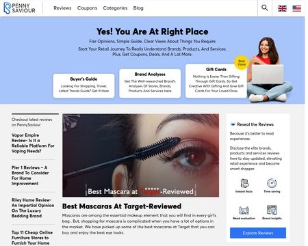website thubmnail of Pennysaviour