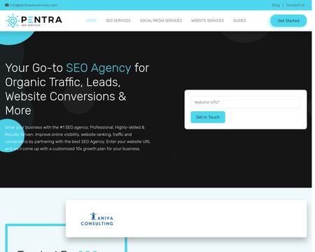 website thubmnail of Pentraseoservices