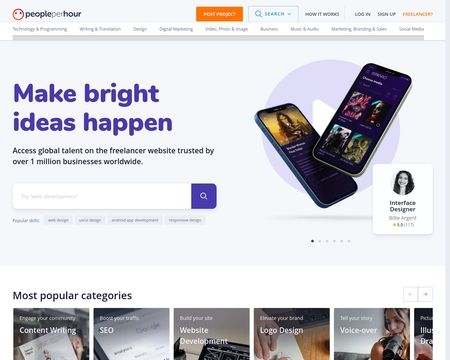 website thubmnail of PeoplePerHour