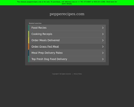 Pepperecipes