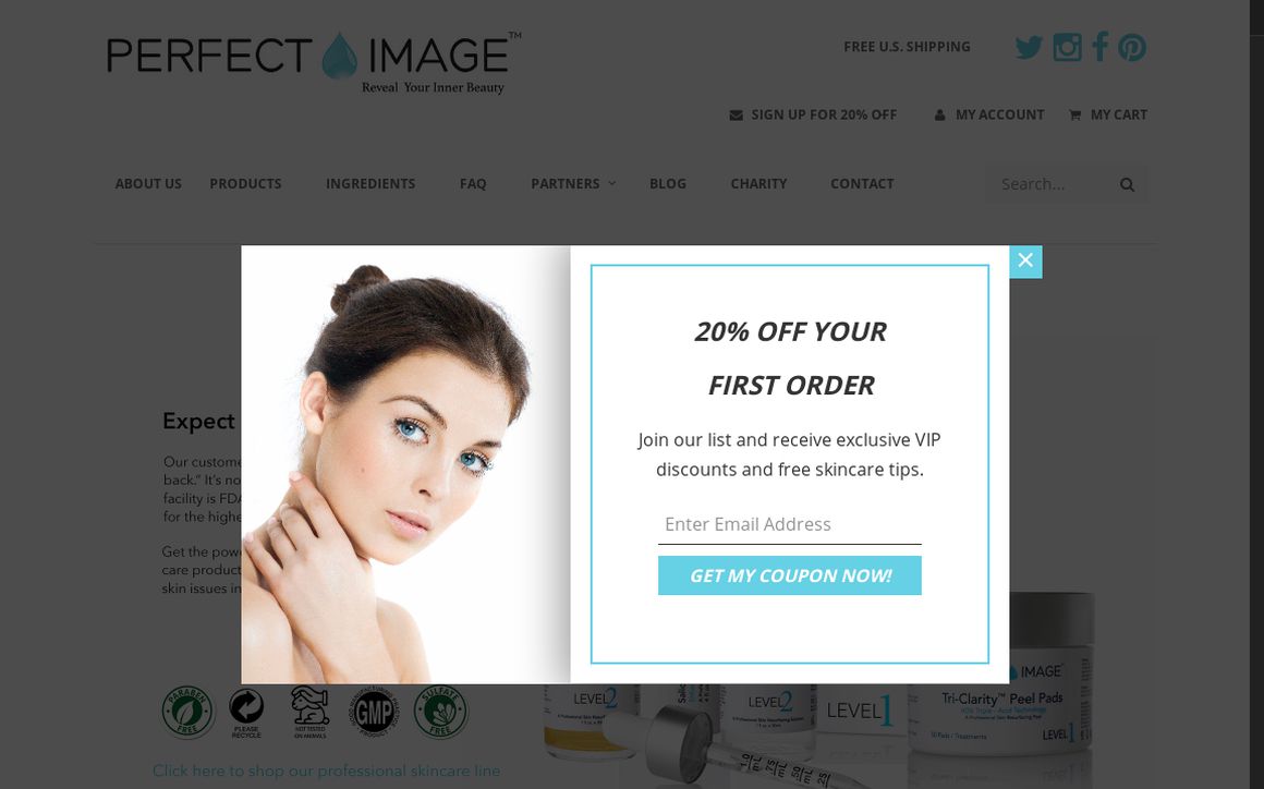 website thubmnail of Perfect Image