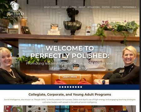 website thubmnail of Perfectly Polished