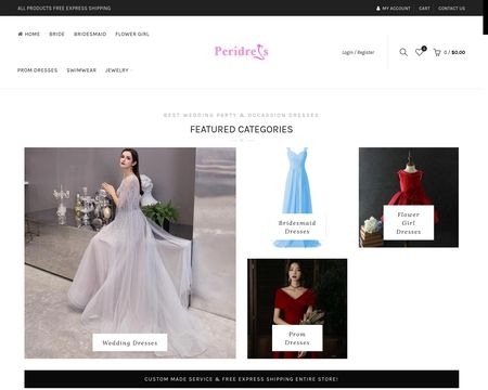 website thubmnail of Peridress