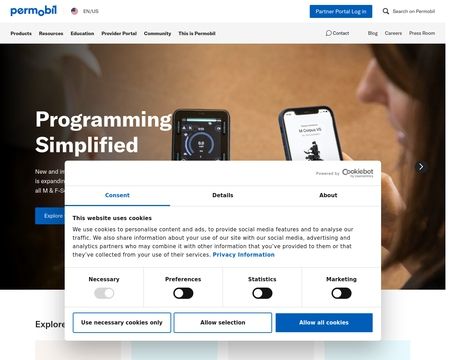 website thubmnail of Permobil