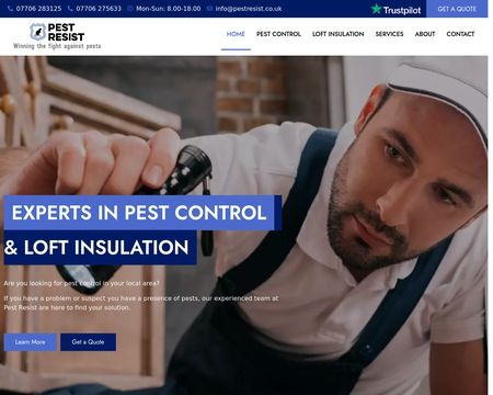 website thubmnail of Pestresist