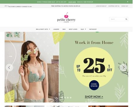 website thubmnail of Petite Cherry Lingerie