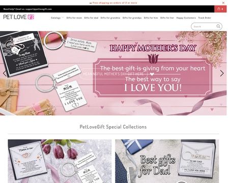website thubmnail of Pet Love Gift