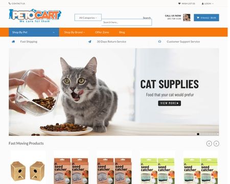 website thubmnail of PetOCart