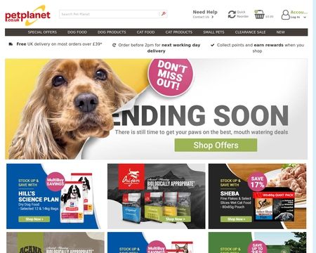 website thubmnail of Petplanet