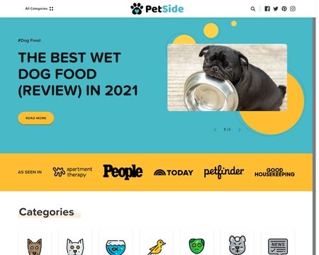 website thubmnail of Petside