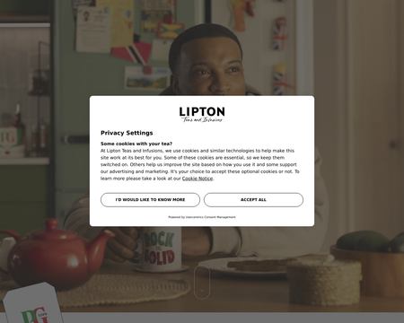 website thubmnail of PG Tips