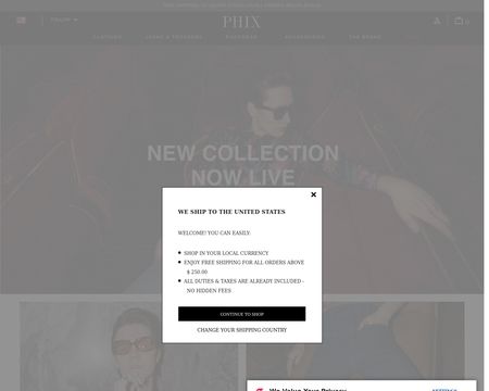 website thubmnail of Phix