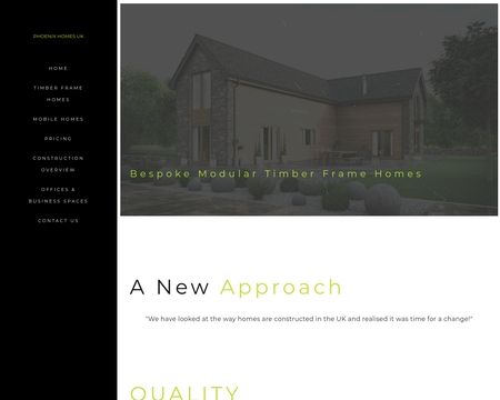 website thubmnail of Phoenix Homes UK
