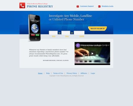 Phone Registry