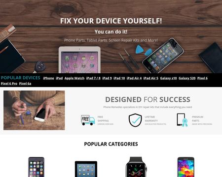website thubmnail of Phone Remedies