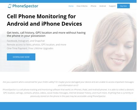 website thubmnail of PhoneSpector