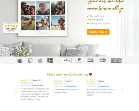 website thubmnail of Photo Collage