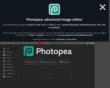 Thumbnail of Photopea.com