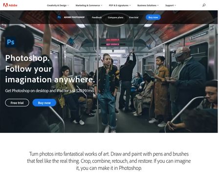 website thubmnail of Photoshop