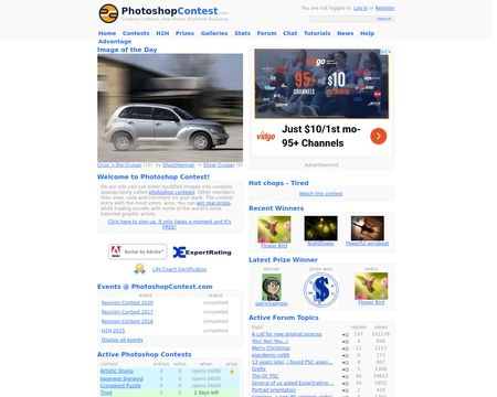 website thubmnail of PhotoshopContest