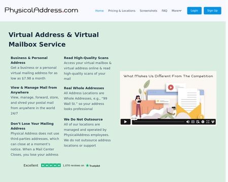 website thubmnail of Physicaladdress