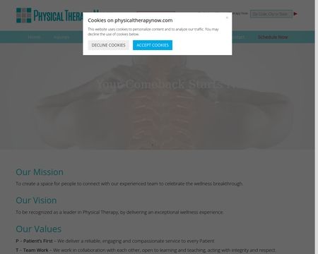 website thubmnail of Physical Therapy Now Miami