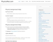 Thumbnail of Physicsmax.com