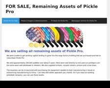 Thumbnail of Picklepro.com