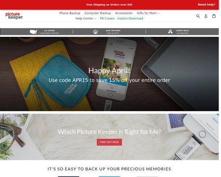 website thubmnail of Picture Keeper