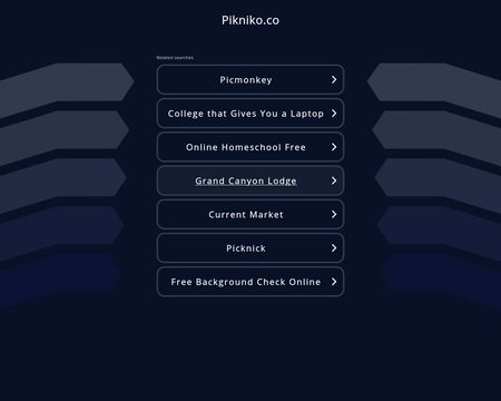 website thubmnail of Pikniko.co