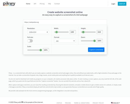 website thubmnail of Pikwy