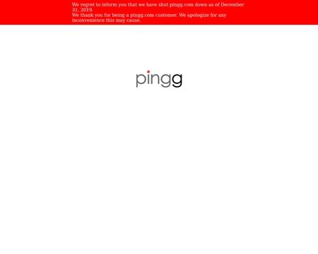 website thubmnail of Pingg