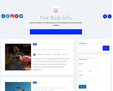 Thumbnail of Pinkbirdsinfo.com