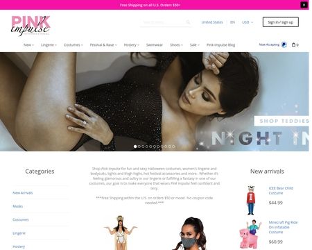 website thubmnail of Pink Impulse