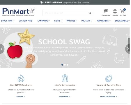 website thubmnail of Pin Mart