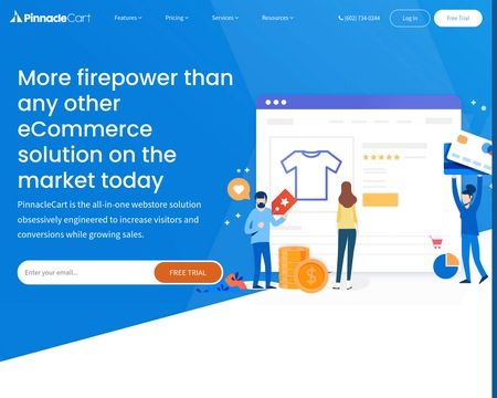 website thubmnail of Pinnacle Cart