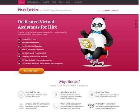 website thubmnail of PinoyForHire