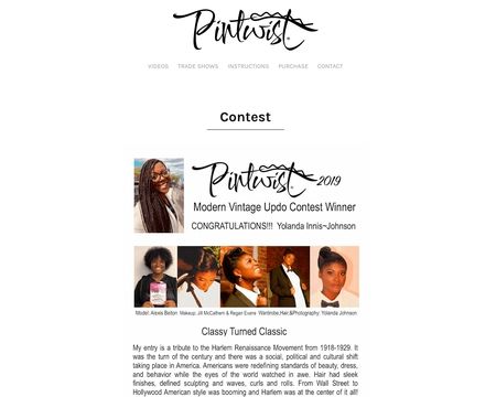 website thubmnail of Pintwist